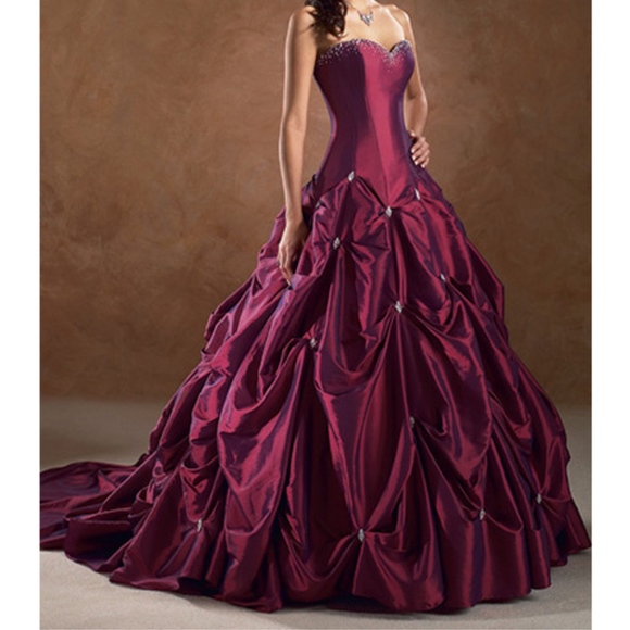 Maggie Sottero Dresses & Skirts - Maggie Sottero Capri J926 Purple Wedding Dress